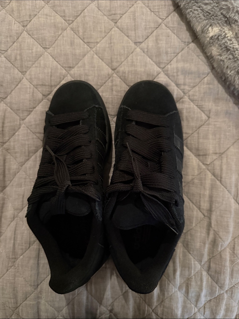 adidas Mens Black Sneakers